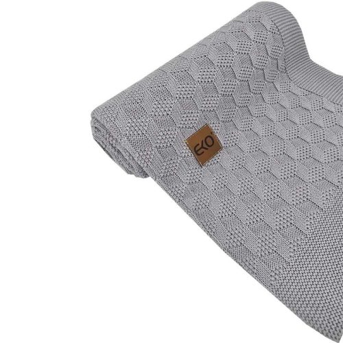EKO Bambusz takaró 80x100cm - Light Grey