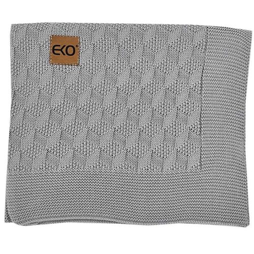 EKO Bambusz takaró 80x100cm - Light Grey