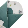 EKO Babatakaró pamutból velúrral és kókusz belsővel, Cars masnival - 75x75cm