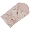 EKO Muszlin pólya kókusz kivehető betéttel My farma Muselin 75x75 cm - Powder pink