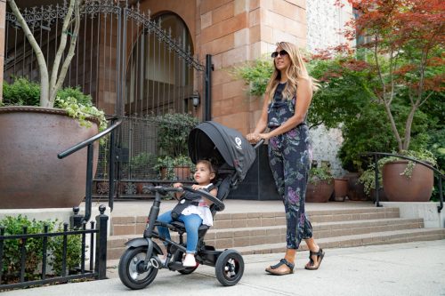 QPLAY Tricikli Rito air gel (Gumi) Black, kor 10-72 hó