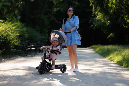 QPLAY Tricikli Rito star Blue,összecsukható, 10-72 hónap