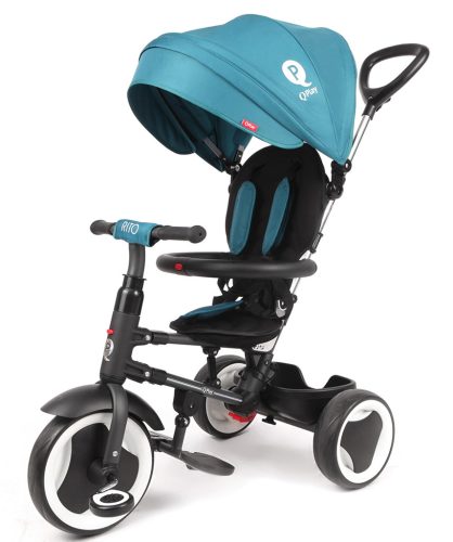QPLAY Tricikli Rito eva Green-blue, életkor 10-72 hónap