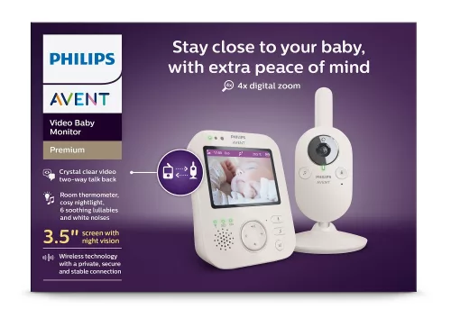 Philips AVENT SCD891, Digitális videó monitor