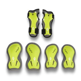   QPLAY Gyermek védőfelszerelés Green, méret S, kor 3-5 év