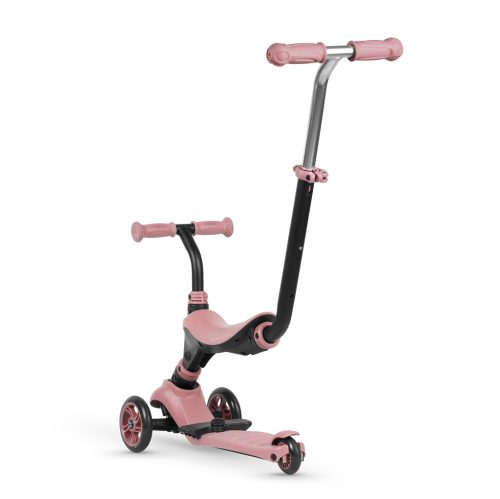 QPLAY Sema 5in1 Roller / Futóbicikli 1-6 éves korig, 50 kg-ig - Pink