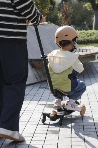 QPLAY futóbicikli / roller Sema Evo LED fényekkel Jade Green, kor 1 - 6 év, 50 kg-ig