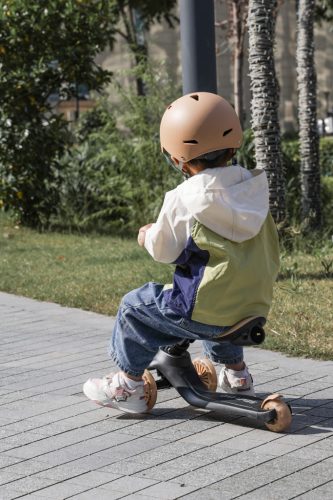 QPLAY futóbicikli / roller Sema Evo LED fényekkel Jade Green, kor 1 - 6 év, 50 kg-ig