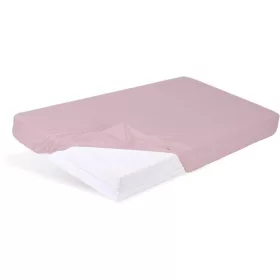   BABYMATEX Vízhatlan lepedő gumírozott Bamboo 60x120 cm - rózsaszín