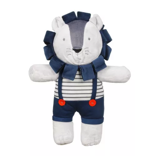 BABYMATEX takaró játékkal 75 x 100 cm - Lion Blue