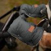 Petite&Mars Téli szett Jibot 3in1, bundazsák és kézmelegítő kesztyű babakocsira, Jasie Ocean Blue