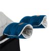 Petite&Mars Téli szett Jibot 3in1, bundazsák és kézmelegítő kesztyű babakocsira, Jasie Ocean Blue