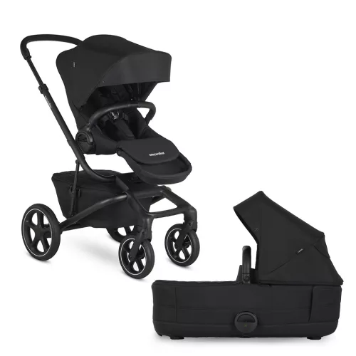 EASYWALKER Kombinált babakocsi Jimmey 2in1 Pepper Black LITE RWS
