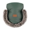Petite&Mars Téli szett Arctic 4in1 bundazsák + kézmelegítő kesztyű babakocsira Furry - Veritable Khaki