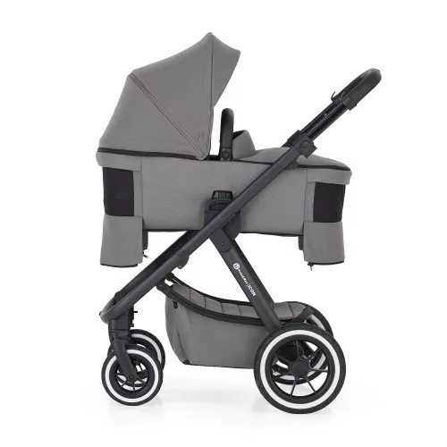 Petite&Mars Babakocsi szett 4v1 ICON XXL AIR + CYBEX Aton B2 i-Size - Dove Grey