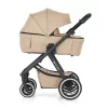 Petite&Mars Babakocsi szett 4v1 ICON LITE AIR + CYBEX Aton B2 i-Size - Mocha Beige