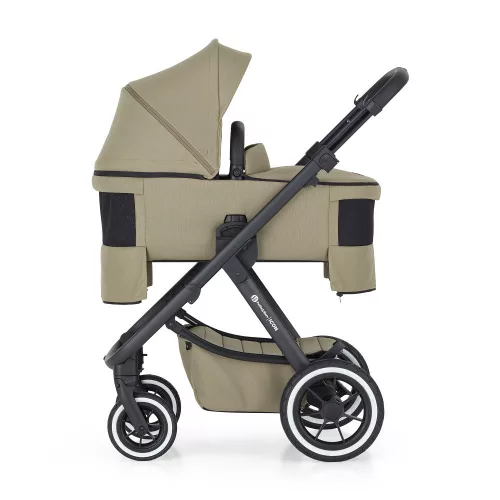 Petite&Mars Babakocsi szett 4v1 ICON LITE AIR + CYBEX Aton B2 i-Size - Mossy Green