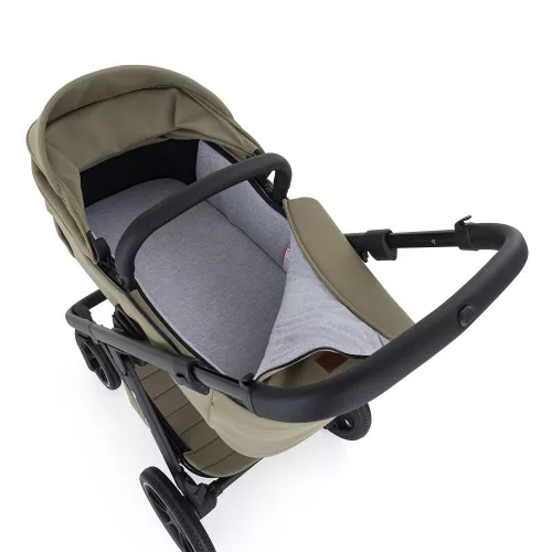 Petite&Mars Babakocsi szett 4v1 ICON LITE RWS + CYBEX Aton B2 i-Size - Mossy Green