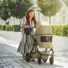 Petite&Mars Babakocsi szett 4v1 ICON XXL RWS + CYBEX Aton B2 i-Size - Mossy Green