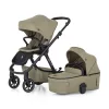 Petite&Mars Babakocsi szett 4v1 ICON XXL RWS + CYBEX Aton B2 i-Size - Mossy Green