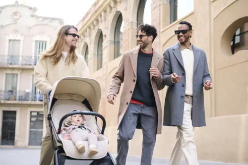 EASYWALKER Kombinált babakocsi Rockey S Pure Black