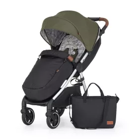 Petite&Mars Sport babakocsi Royal3 Silver - Mature Olive