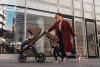 EASYWALKER Kombinált babakocsi Zoey Pure Black + CYBEX Aton B2 i-Size + bázis