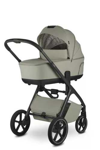 EASYWALKER Kombinált babakocsi Zoey Sage Green + CYBEX Aton B2 i-Size + bázis
