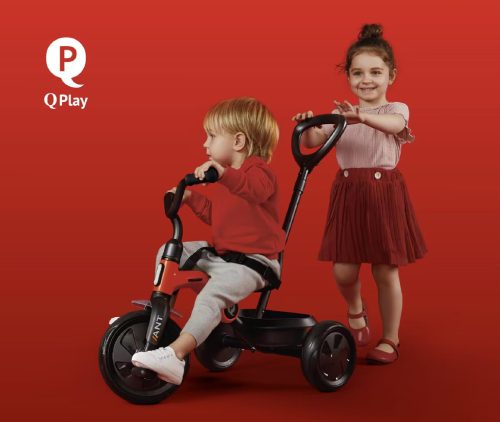 QPLAY Tricikli Ant plus Rose, életkor 2 - 6 év