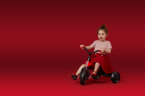 QPLAY Tricikli Ant plus Blue, kor 2 - 6 év