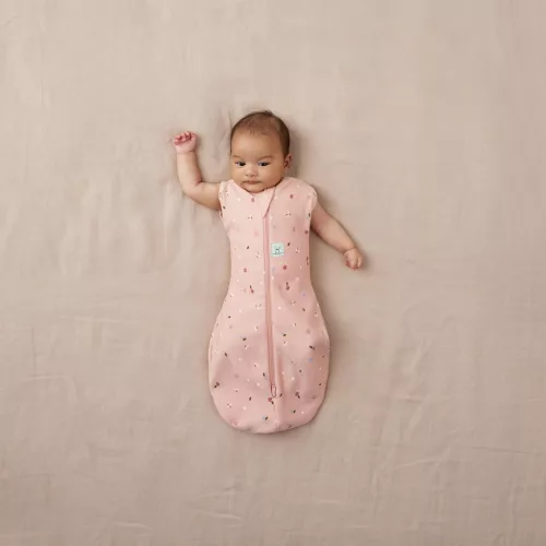 ERGOPOUCH 2 az 1-ben pólya és alvózsák Cocoon Daisies 0-3 hó 3-6 kg 0,2 tog