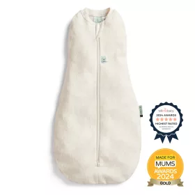   ERGOPOUCH 2 az 1-ben pólya és alvózsák Cocoon Oatmeal Marle 0-3 hó 3-6 kg 0,2 tog
