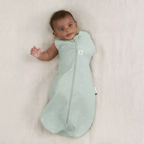 ERGOPOUCH 2 az 1-ben pólya és alvózsák Cocoon Sage 6-12 hó, 8-10 kg, 1 tog
