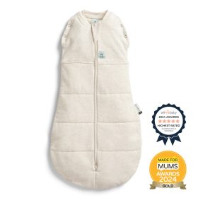   ERGOPOUCH Bebújós és alvózsák 2 az 1-ben 3-6 hó 6-8 kg 2,5 tog - Cocoon Oatmeal Marle
