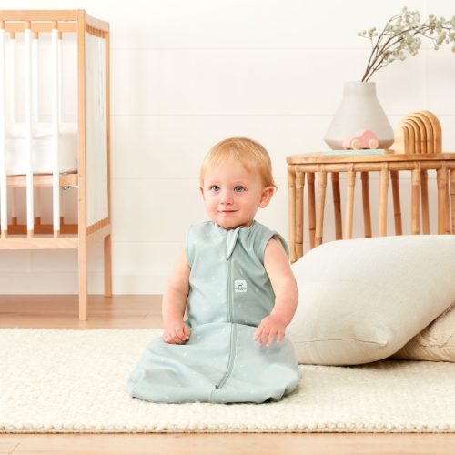 ERGOPOUCH Hálózsák organikus pamut 8-24 hó 8-14 kg 0,2 tog - Jersey Sage