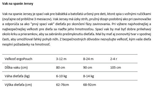 ERGOPOUCH Organikus pamut alvózsák 8-24 hó 8-14 kg 2,5 tog - Jersey bálna