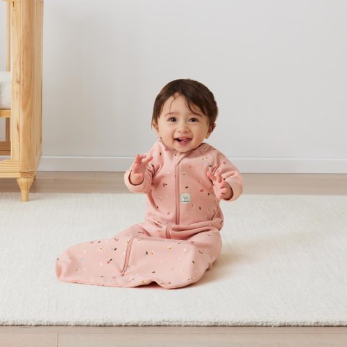 ERGOPOUCH Alvózsák ujjakkal, organikus pamut 8-24 hó 8-14 kg 1 tog - Jersey Daisies