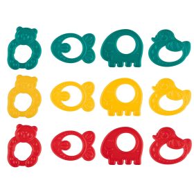 Canpol babies Elasztikus rágóka extra könnyű - ANIMALS