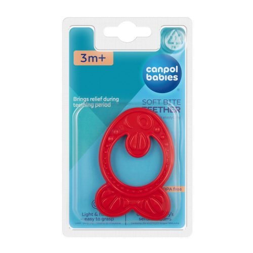 Canpol babies Elasztikus rágóka extra könnyű - ANIMALS