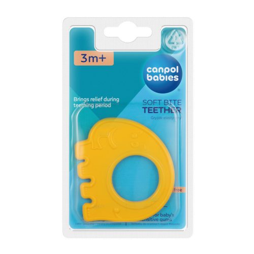 Canpol babies Elasztikus rágóka extra könnyű - ANIMALS