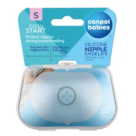   Canpol babies EasyStart szilikon bimbóvédő, 2 db, S méret