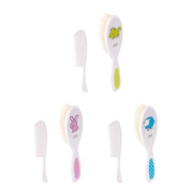 Canpol babies Puha baba kefe és fésű, TRANSPARENT