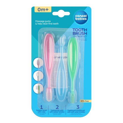 Canpol babies Fogkefe tanulószett