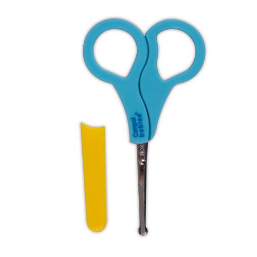 Canpol babies Kerek hegyű baba körömolló, kupakkal