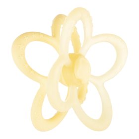 Canpol babies Szenzoros szilikon rágóka 2az1ben - virág