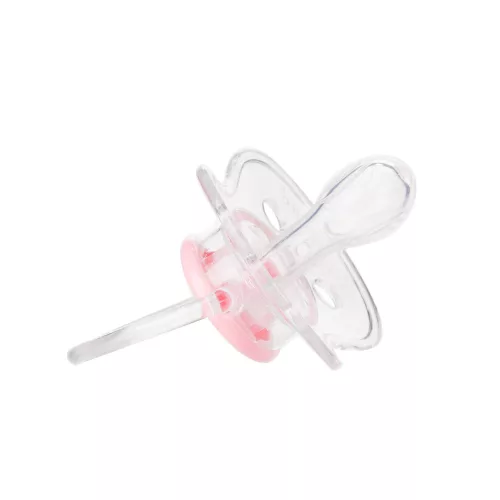 Canpol babies Szilikon szimmetrikus cumi, 0-6hó, NEWBORN BABY - pink