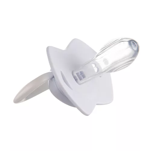 Canpol babies Szilikon szimmetrikus cumi, Light touch, 0-6hó, 2db, ROYAL BABY - kék
