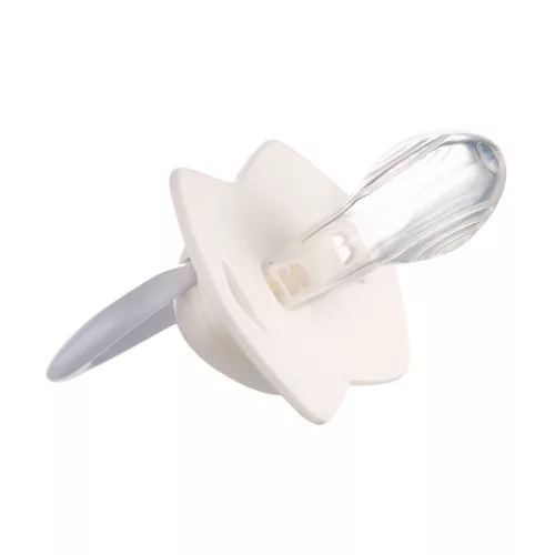 Canpol babies Szilikon szimmetrikus cumi, Light touch, 6-18hó, 2db, ROYAL BABY - kék