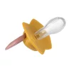 Canpol babies Szilikon szimmetrikus cumi, Light touch, GOLD, 18hó+, 2db - rózsaszín