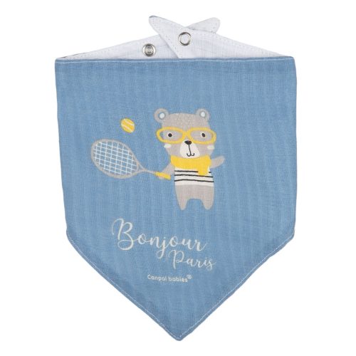 Canpol babies Muszlin előke, 2 db - BONJOUR PARIS